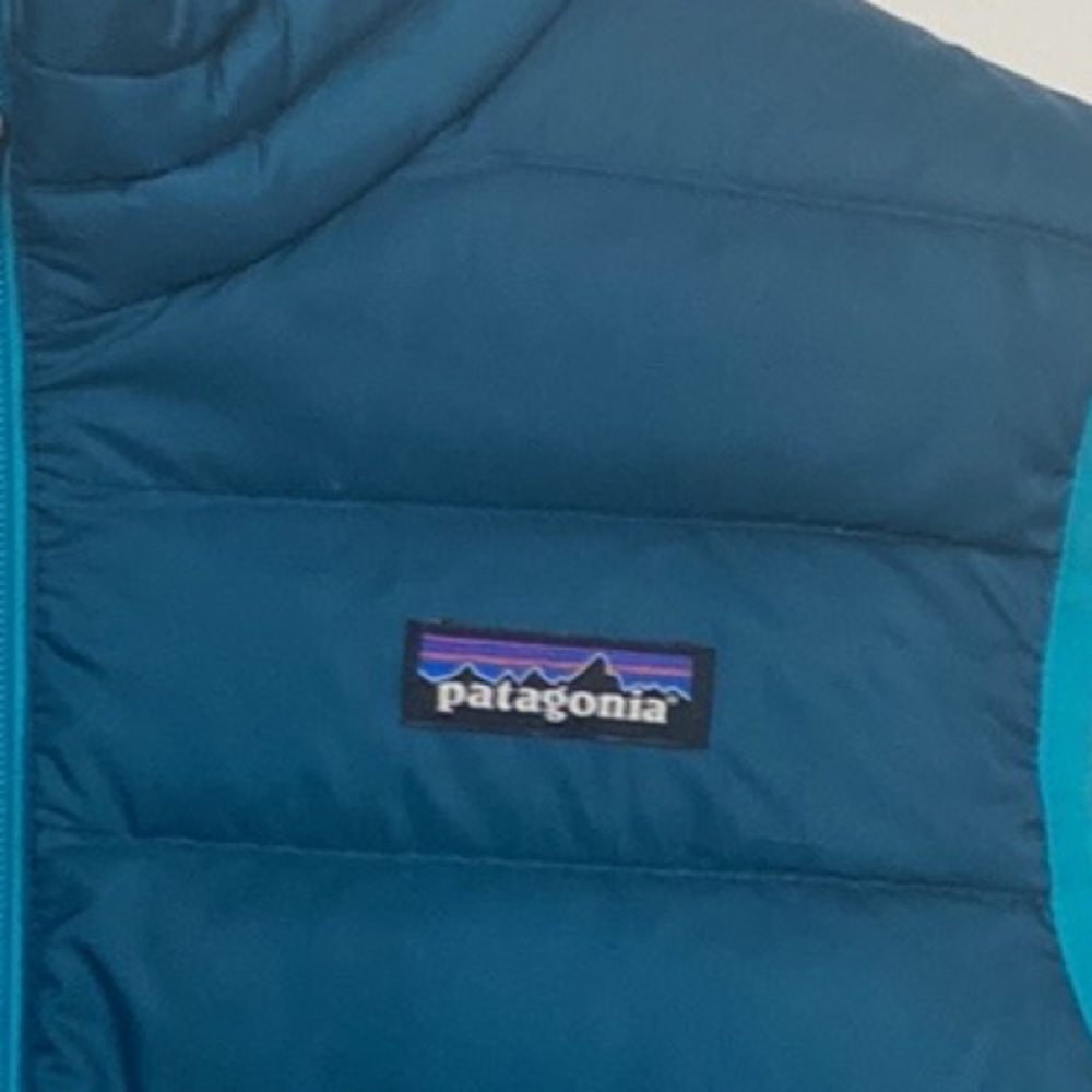 Patagonia Down Vest (kids' size 10) - Picture 5 of 10